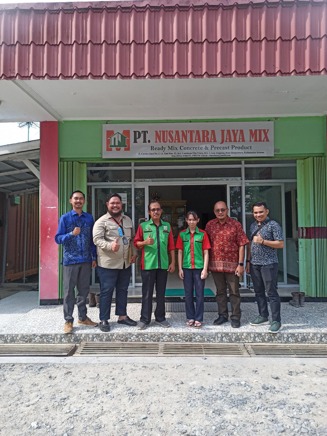 Survey Harga dan Monitoring Sumber Daya Material dan Peralatan - Rantai Pasok Jasa Konstruksi ke PT. NUSANTARA JAYA MIX.